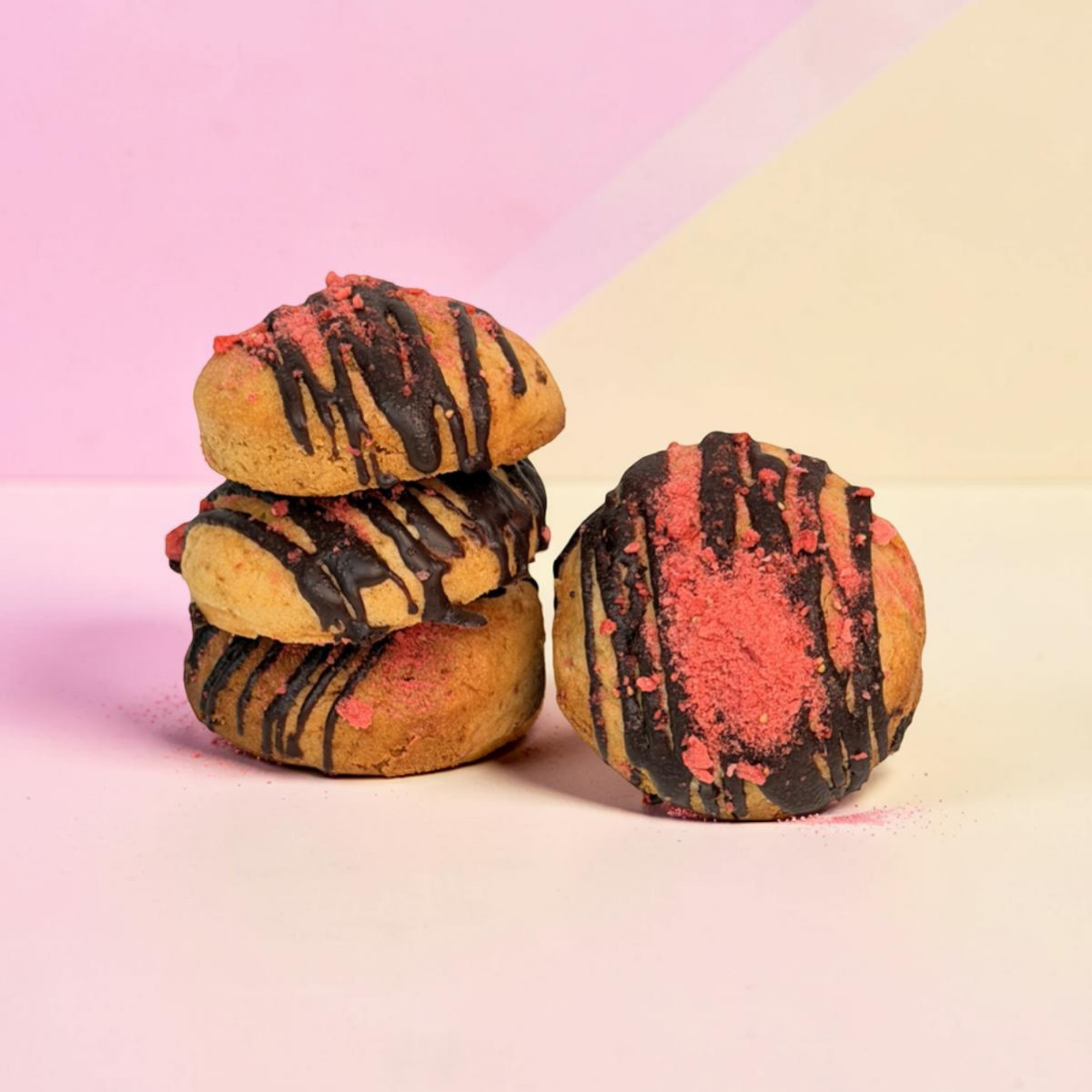 Keto-Friendly — Berry Dark Chocolate Biscuits